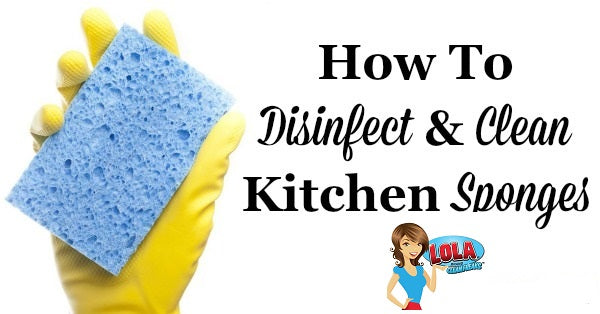 How to Disinfect a Sponge