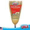 Item#107, Lola® Brand, 3 sew corn broom, flooring cleaning