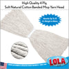 Cotton Wet Mop Head, fits Most Mop Stick Handles