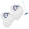 Lola Flexible Dust Mop Refill with 18" Wide Head & Flexible Frame | Reusable - 2 Pack