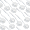 Dish Brush with Scraper, w/ Non-Scratch Bristles -144 Pack