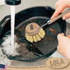 "The Original" Pot & Pan Brush - Brass Wire & Tampico