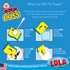 Compare to Scrub Daddy, The Scrub Wipe Boss Sponge, Item# 395, LOLA