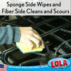 Pot Brite Scouring Sponge, 3.75" x 2.75" x 1.875" - 6 count