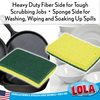 Cellulose Sponge and Scourer - Pack of 144