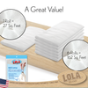 Cheesecloth 100% Cotton - 18 Sq. Yards - 6 Pack