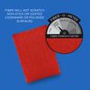 Scruffy Scourer Non Scratch Jumbo Scouring Pad (Assorted Colors)