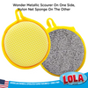 Round n' Round Wonder Scourer - Non Scratch (Assorted Colors) -6 Pack