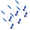 Lola Pro Euro Bowl Brush - with Under the Rim Angled Scrub Attachment -6 Pack