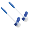 Lola Pro Euro Bowl Brush - with Under the Rim Angled Scrub Attachment -2 Pack