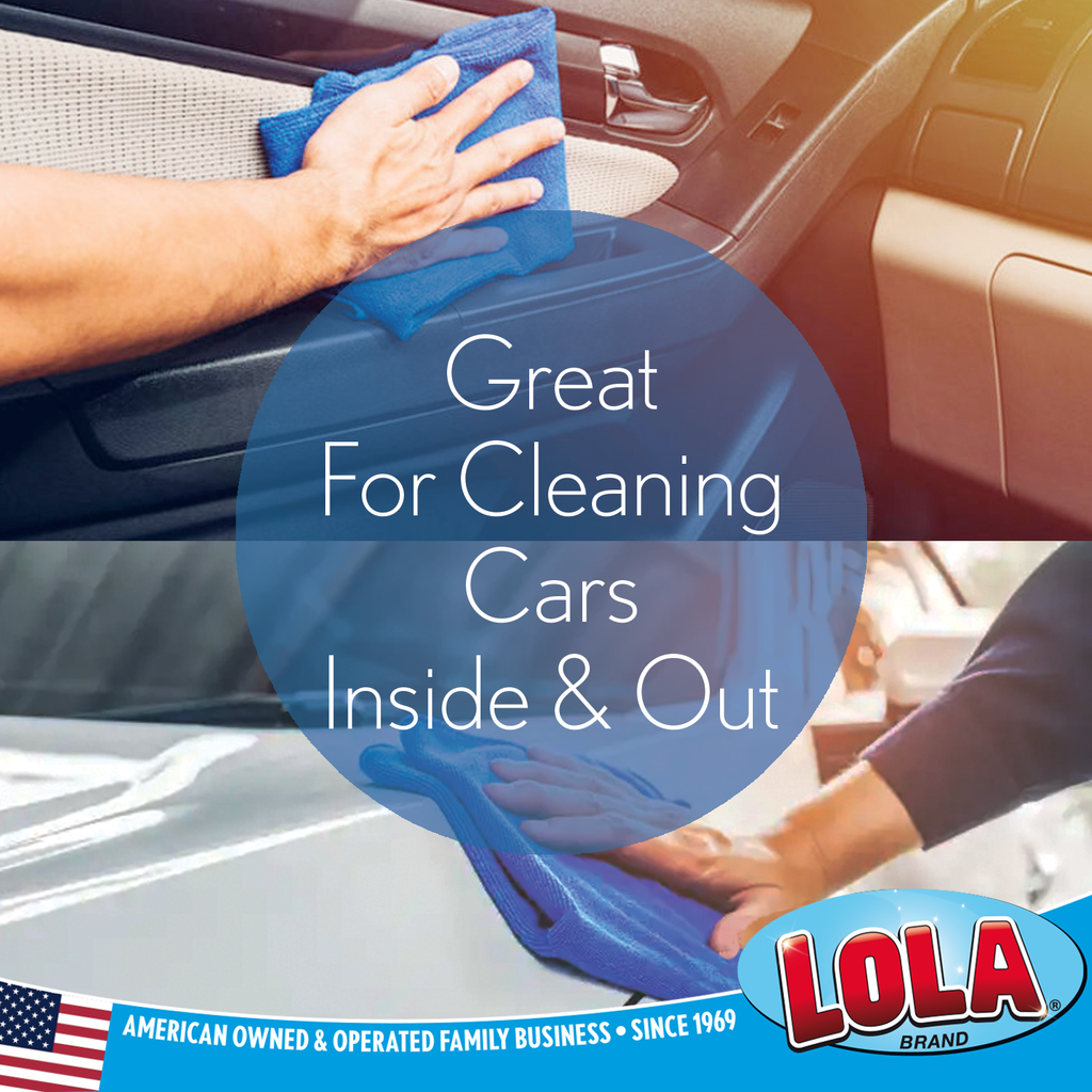 LOLA Cellulose Sponge Cloths, Eco-Friendly, Reusable & Machine