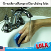 Natural Cellulose Scrub Sponges - 12 count
