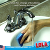 Natural Cellulose Scrub Sponges - 2 count