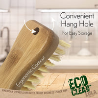 Eco Clean Bamboo Scrub Brush