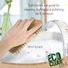 Eco Clean Bamboo Scrub Brush - 6 Pack