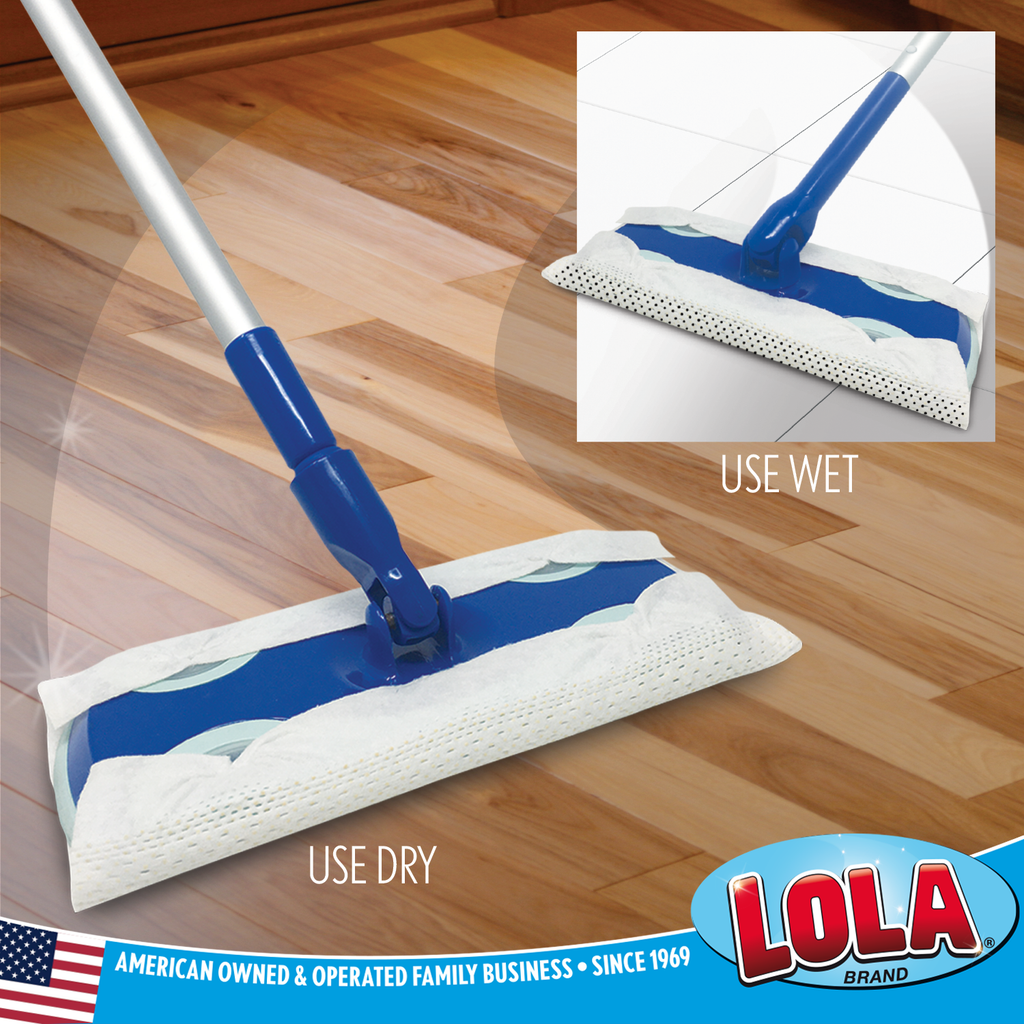 Dry best sale floor mop