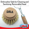 Replacement Head For "The Original" Tampico Vegetable & Dish Brush - Large Head