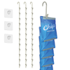 Clip Strip® @ Home Edition, Hanging Storage Organizer, Durable Metal, 12 Hooks, Maximize Space in Your Pantry, Garage, Laundry Room – Holds Snacks, Tools, Keys – Easy to Install