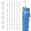 Clip Strip® @ Home Edition, Hanging Storage Organizer, Durable Metal, 12 Hooks, Maximize Space in Your Pantry, Garage, Laundry Room – Holds Snacks, Tools, Keys – Easy to Install