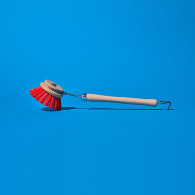 "The Original" Dishwashing & Vegetable Brush, Eco-Friendly Birch Wood
