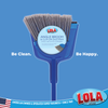 LOLA Angle Brrom includes dustpan, Item#1018, By LOLA BRAND