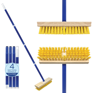 Scrub brush deals broom