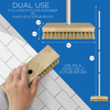 Deck Scrub Brush 9" Scrubber - Wet or Dry Removes Dirt, Leaves, Snow -by LOLA