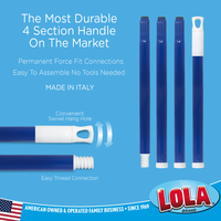 Cotton Deck Mop, White, w/ 4-Ply High Quality Yarn (case of 9)