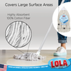Cotton Deck Mop, White, w/ 4-Ply High Quality Yarn