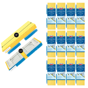 Lola Products Cellulose SqueezeMatic Butterfly Mop Refill for Quickie TYPE S - 12 CT