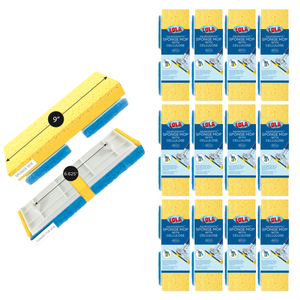 Lola Products Cellulose SqueezeMatic Butterfly Mop Refill for Quickie TYPE S - 12 CT
