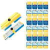 Squeezematic Butterfly Automatic Sponge Mop & Refills