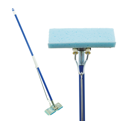 squeeze butterfly sponge mop, automatic, Absorbs and Wicks Cleans Faster and Easier, Item 203, LOLA