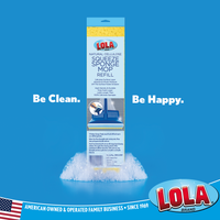 Natural Cellulose Squeeze Sponge Mop Refill, 9" Head