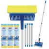 Squeeze Sponge Mop w/ Poly Foam & Natural Cellulose Layer - Refillable -  LOLA