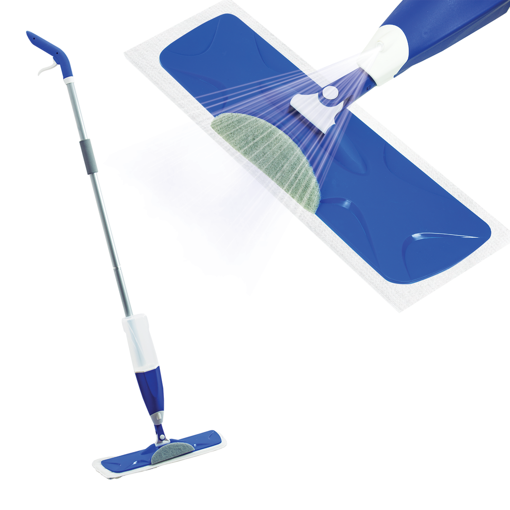 17 in. Microfiber Mop Pet System Sweeping Mop Refill Pad, 4-Pack