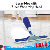 17" Wide Mop Head on this Spray Mop, #208, By Lola