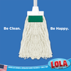Lola's Cotton Floor Wet Mop with Scuff Remover™, #2119
