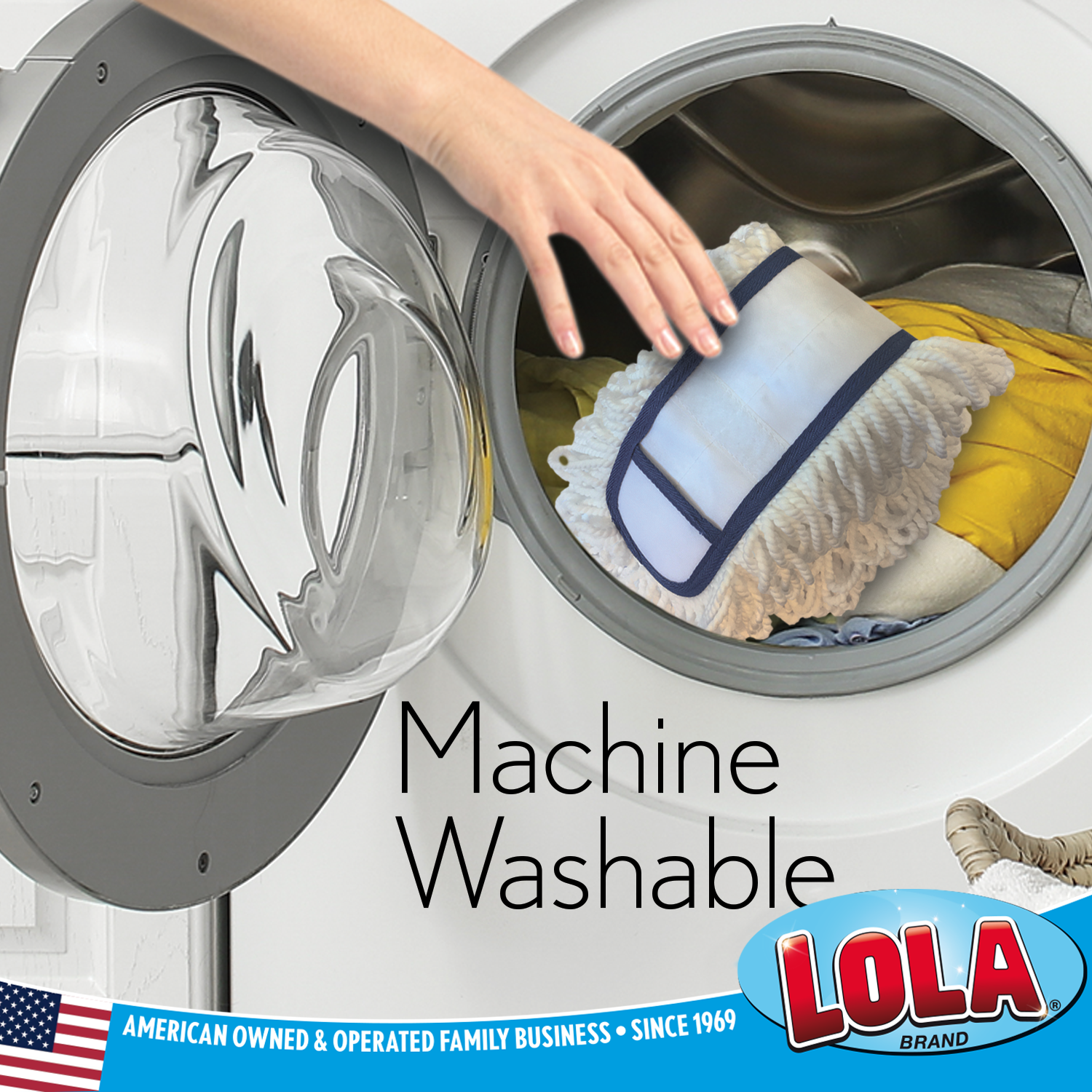 Lola Flexible Dust Mop Refill with 18