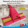 Lola Pro Amazin Sponge & Scrubber Roller Mop, for all hard floor surfaces, #221