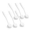 Dish Brush with Scraper, w/ Non-Scratch Bristles