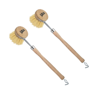 "The Original" Tampico Vegetable & Dish Brush - Small Head -2 Pack