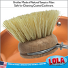 Lola Products Replacement Head for The Original Tampico Vegetable & Dish Brush - 3 Pack