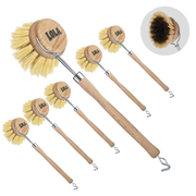"The Original" Pot & Pan Brush - Brass Wire & Tampico