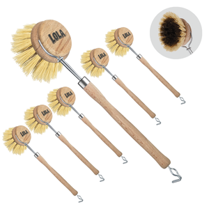 "The Original" Pot & Pan Brush, Made of High Quality Renewable Birch Hardwood, #327