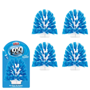 500 Brushes Replacement Toilet Bowl Brush Head - 4 Count