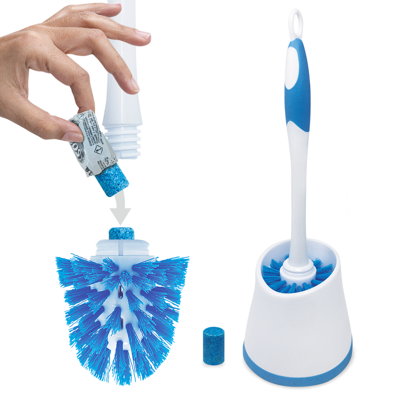 Toilet Bowl Cleaner Brush With Holder 500 Brushes Kit Lola Products