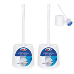Toilet Bowl Brush & Caddy - 2 Pack