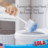Lola Products Toilet Bowl Brush, with Rounded Head, 332