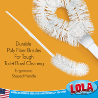 bowl brush, item# 346, toilet cleaning, LOLA Brand